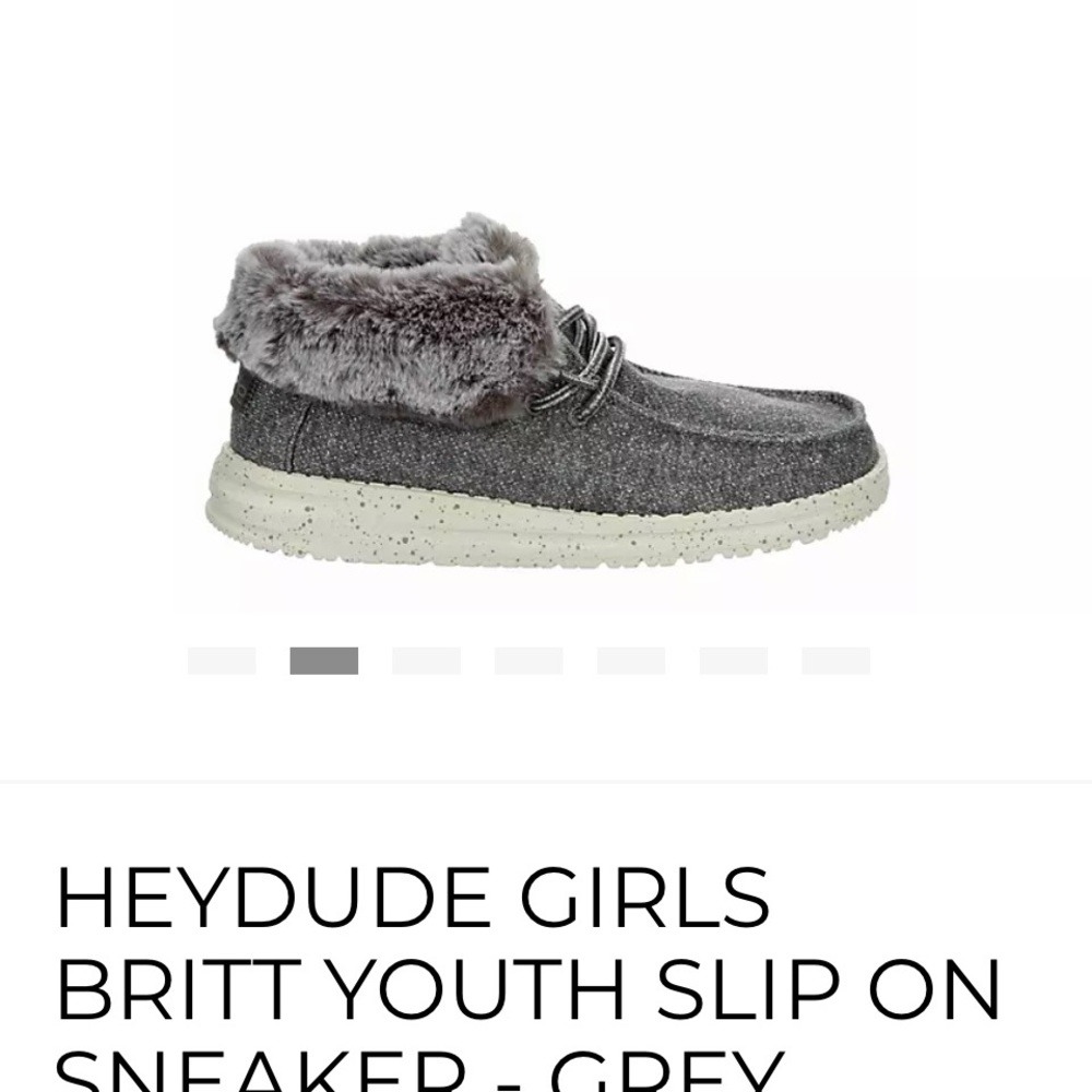 Hey Dude- youth slip on boot
